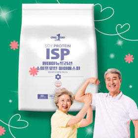 韓國ONE DAY Bag plant Soiprotein Women Protein powder ISP 3000g