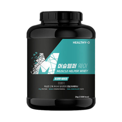 韓國Helpware Helpaway 29gProtein 腸胃敏感人士岩用 低糖低脂supplement Protin Ware Protein Chocolate Flavor 2kg 1 tall