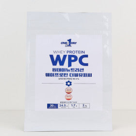 韓國ONE DAY WPC 24.5gProtein 低糖低脂supplement 2kg