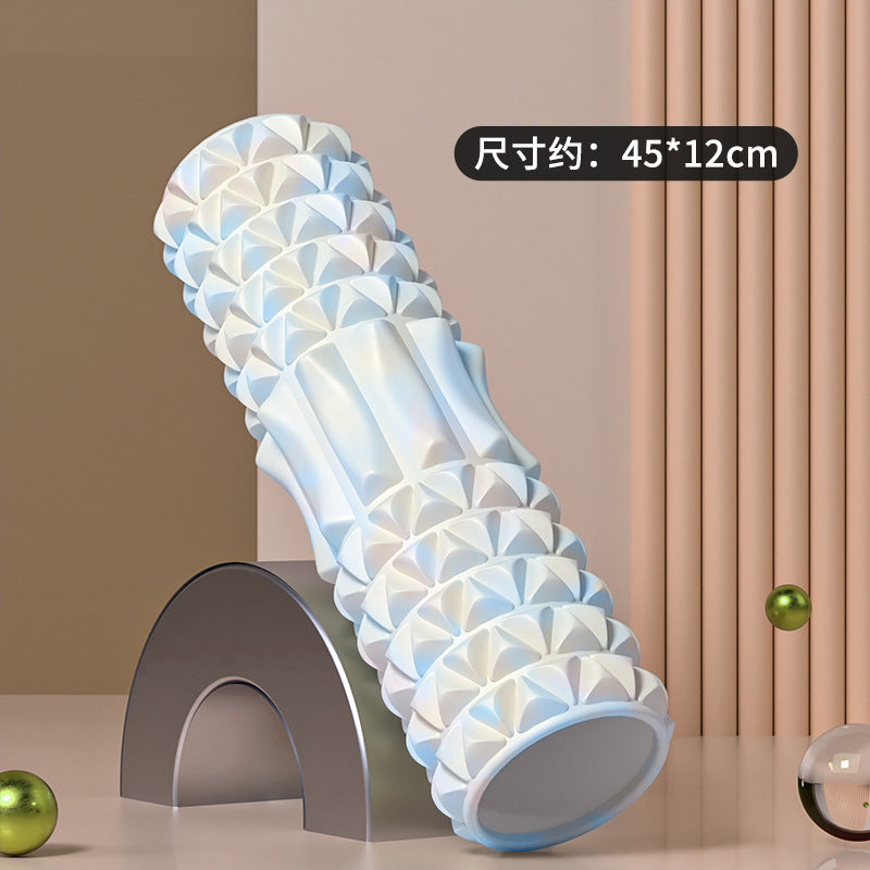 Foam Roller Yoga Column Solid Type Roller Auxiliary Massage Muscle Relaxation Massage Stick Sports Fitness Leg Beauty Tool